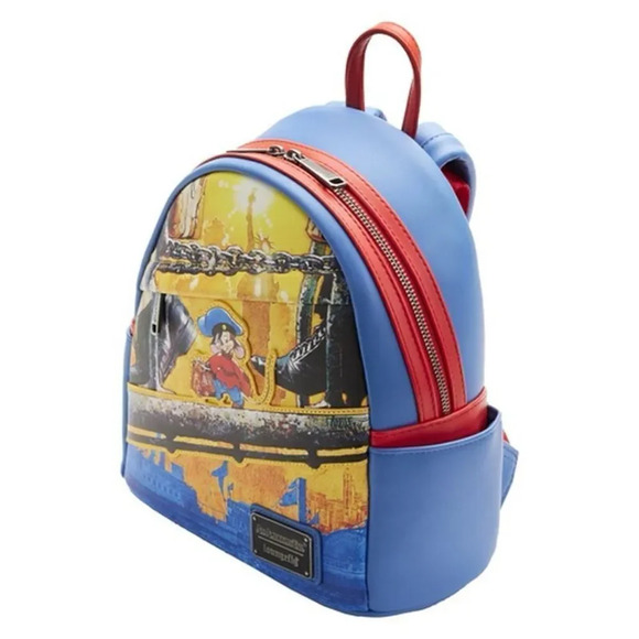 NWT Loungefly An American Tail Fievel Mini Backpack Disney colorful animation - Picture 9 of 9